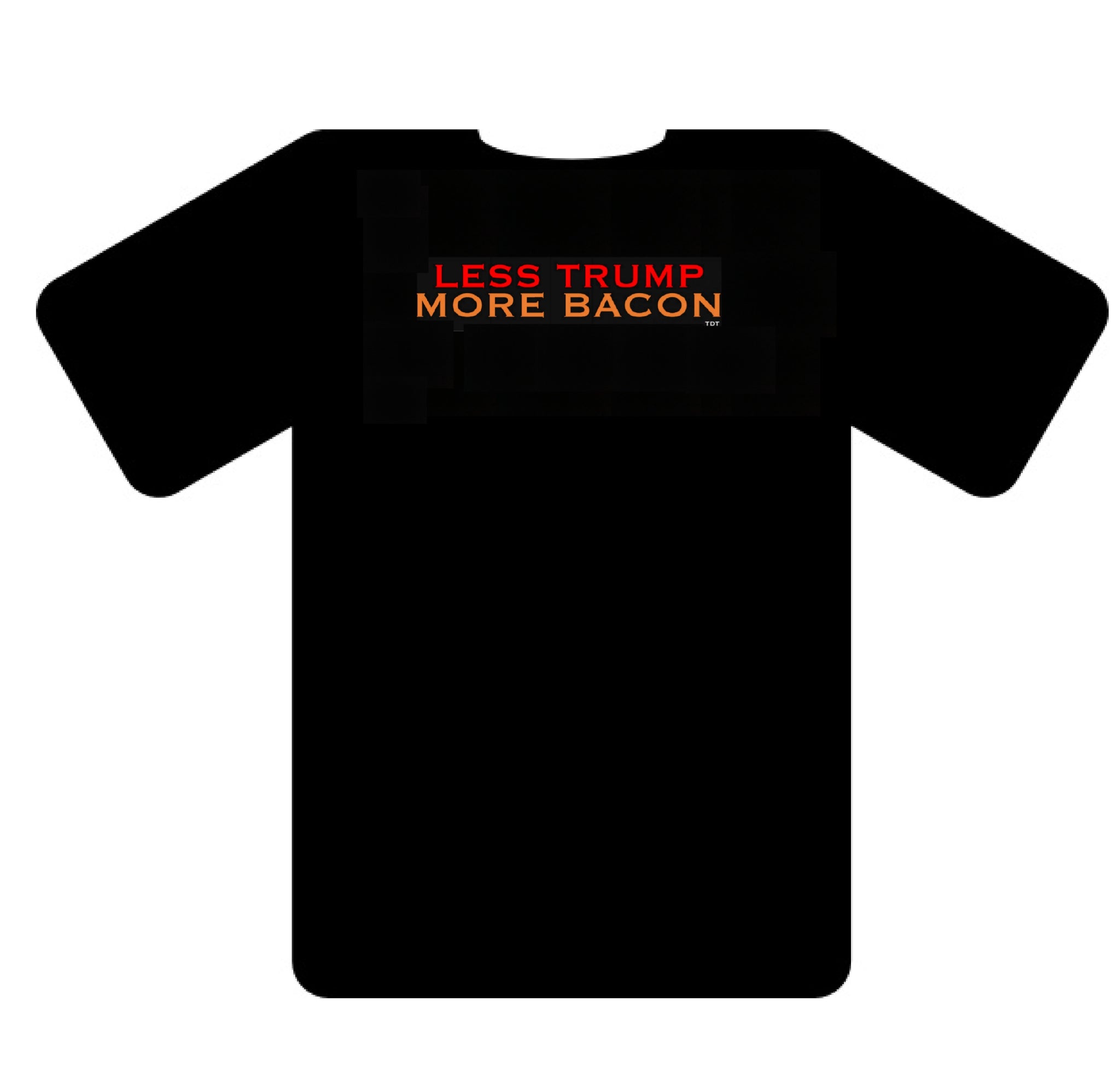 More Bacon, Black t-Shirt