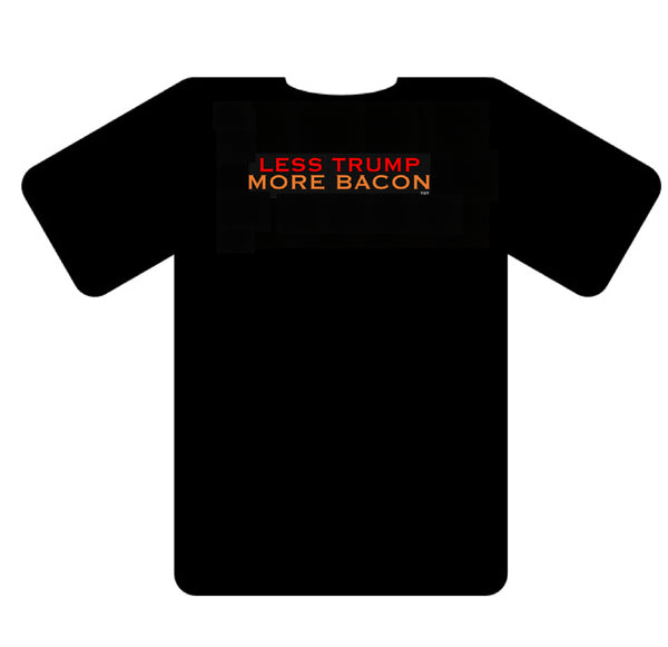 More Bacon, Black t-Shirt