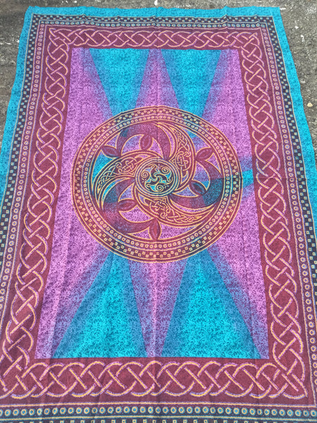 Purple haze, 100% cotton, 54x86 inches